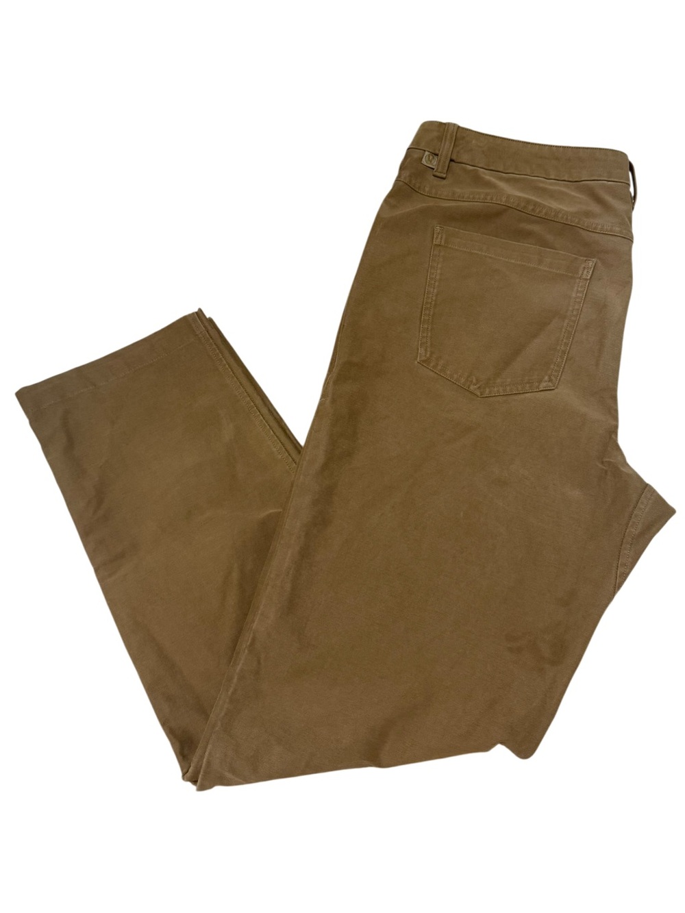 Lululemon Utilitech Canvas Pants Mens Size 36x34 Beige ABC Classic Fit 5 Pocket